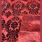 1 Yard Damask Flocking Taffeta Fabric 58" Wide Elegant Velvet Design for Weddings & Decor